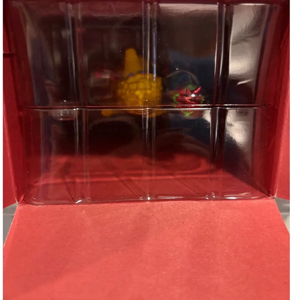 Carlton Cards Big Bird's Busy‎ Day Sesame Street Christmas Ornament 2000 Yellow